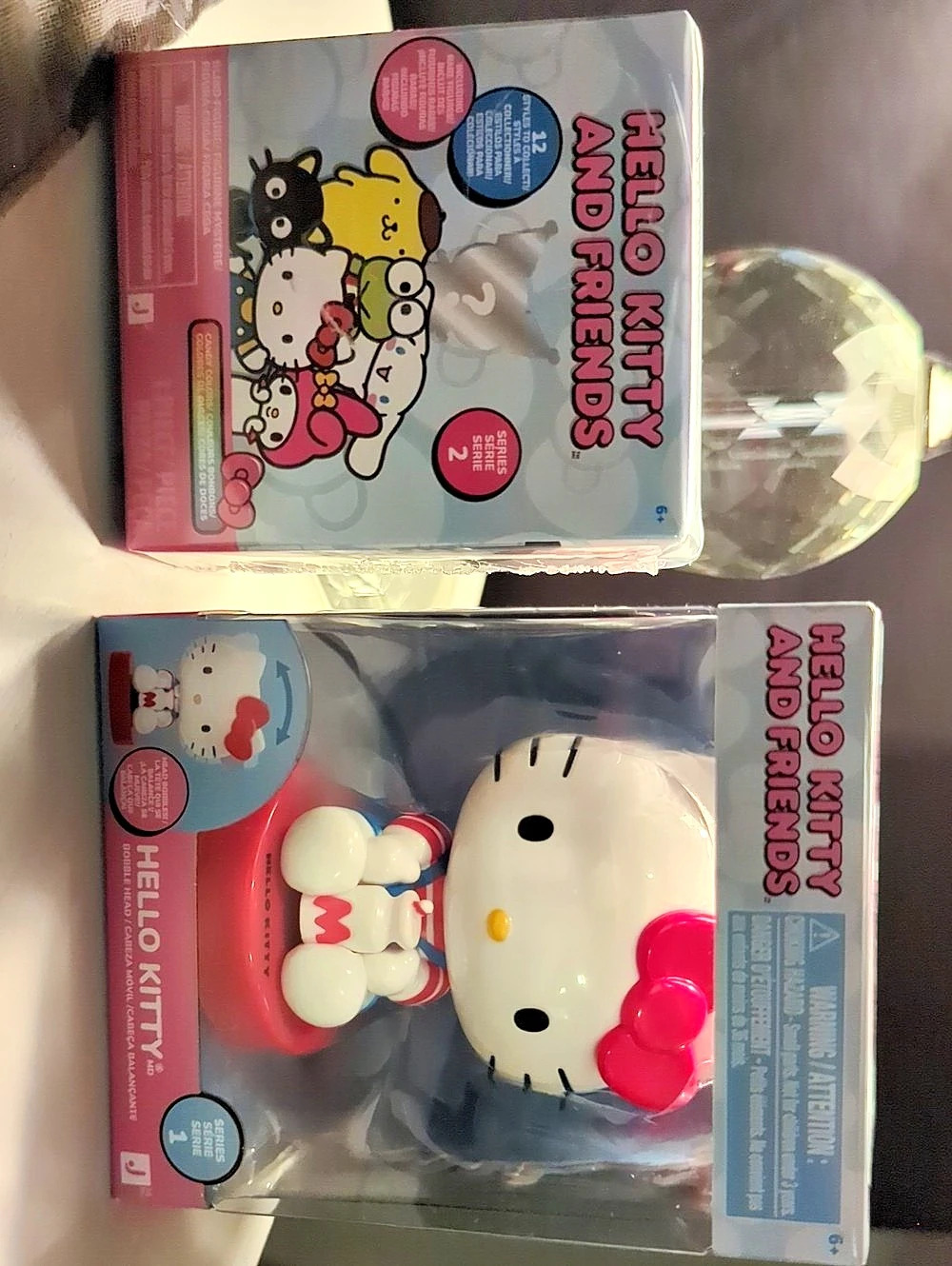 NIB Hello Kitty Bobble Head Series 1 & Blind Box Set Series 2